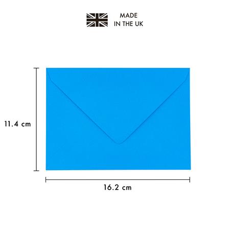 Boríték, C6, szilikonos, PUKKA PAD "Bright", vegyes színek